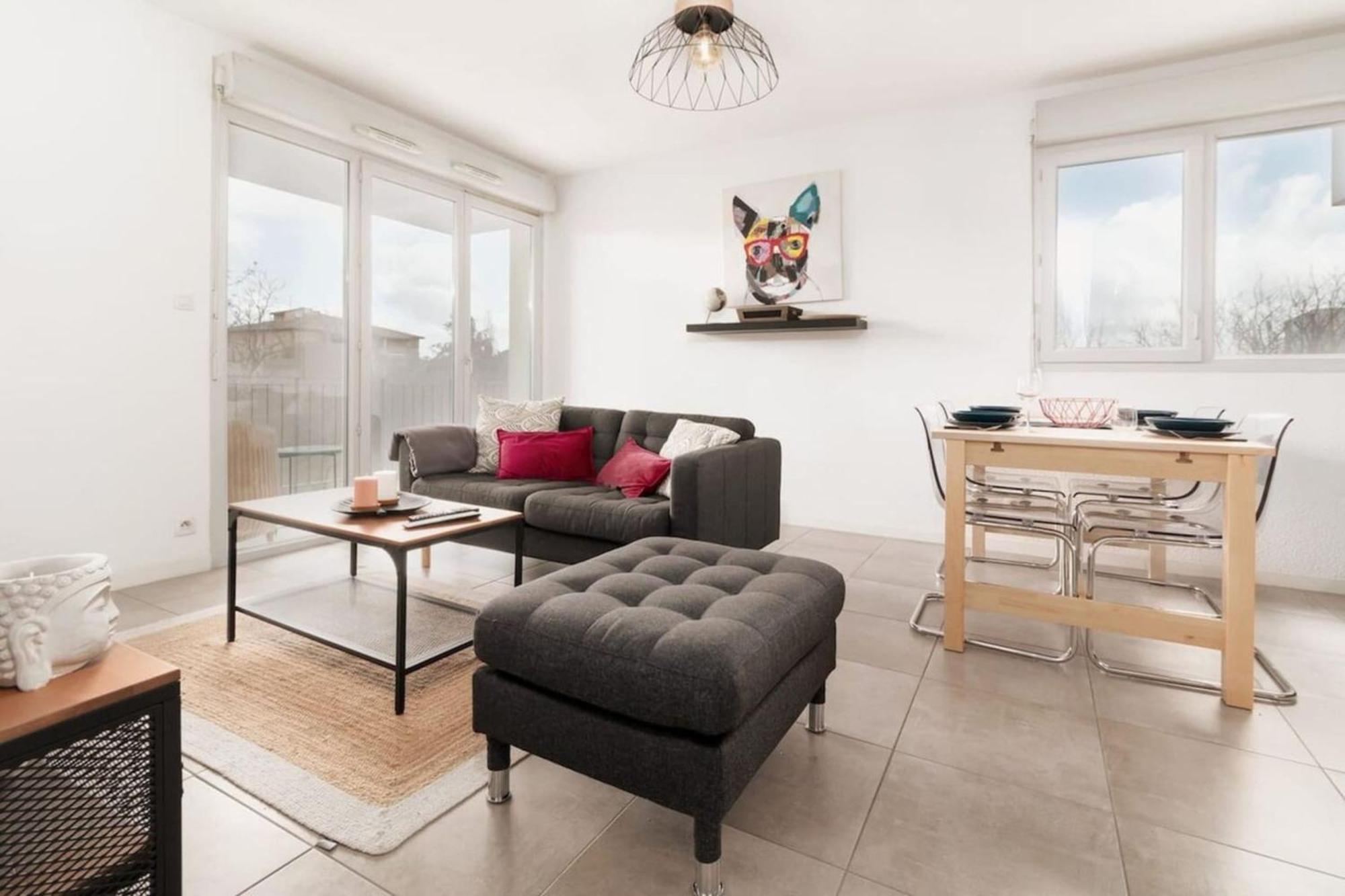 Daurade Balcon Parking Free - Bus Proche Centre Apartment Тулуза Екстериор снимка